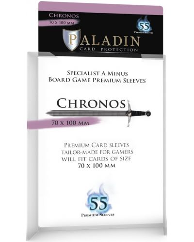 Протектори за карти Paladin - Chronos 70 x 100 (55 τεμ.) - 1