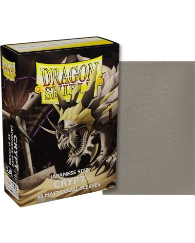 Προστατευτικά καρτών Dragon Shield Dual Sleeves - Small Matte Crypt (60 τεμ.) - 2
