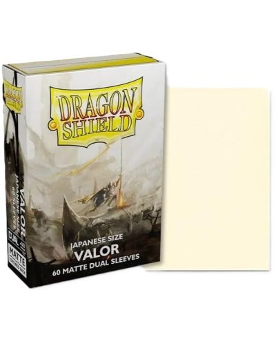 Προστατευτικά καρτών Dragon Shield Dual Sleeves - Small Matte Valor (60 τεμ.) - 2