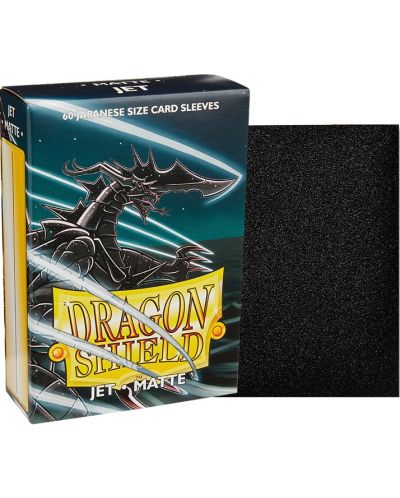 Προστατευτικά καρτών Dragon Shield Sleeves - Small Matte Jet (60 τεμ.) - 2