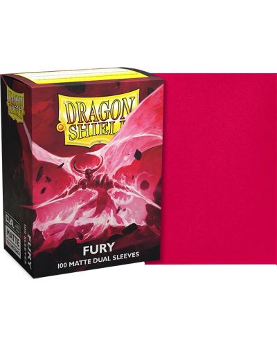 Προστατευτικά καρτών Dragon Shield Dual Sleeves - Matte Fury (100 τεμ.) - 2
