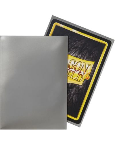 Προστατευτικά καρτών Dragon Shield Classic Sleeves - Silver (100 τεμ.) - 3