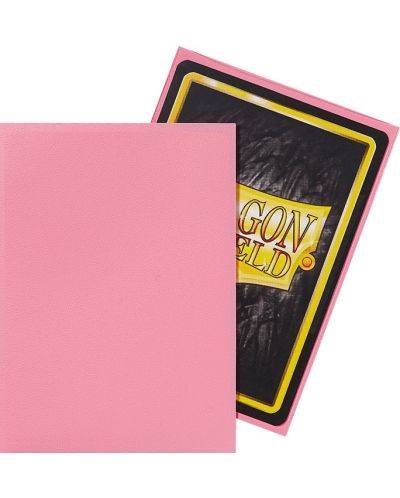 Προστατευτικά καρτών Dragon Shield Sleeves - Matte Pink (100 τεμ.) - 3
