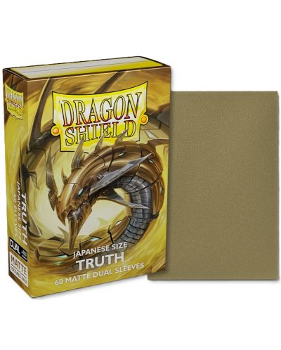 Προστατευτικά καρτών Dragon Shield Dual Sleeves - Small Matte Truth (60 τεμ.) - 2