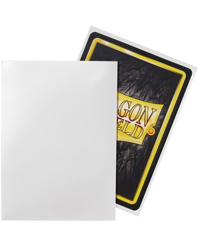 Προστατευτικά καρτών Dragon Shield Classic Sleeves - White (100 τεμ.) - 3