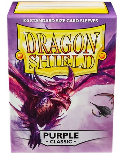 Προστατευτικά καρτών Dragon Shield Classic Sleeves - Purple (100 τεμ.) - 1