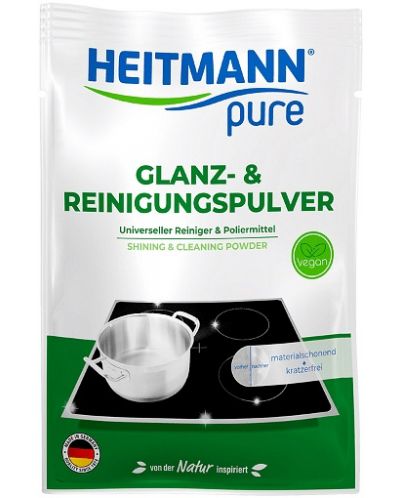 Απορρυπαντικό και γυαλίστηκο Heitmann - Pure, 30 g - 1
