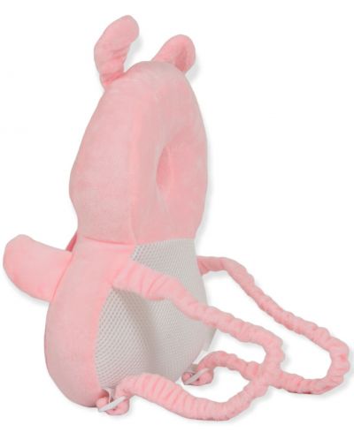 Μαξιλάρι ασφαλείας για βρέφη Moni - Rabbit,ροζ - 1