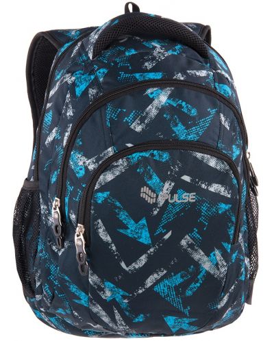 Σχολική τσάντα Pulse Teens - Blue Way - 1