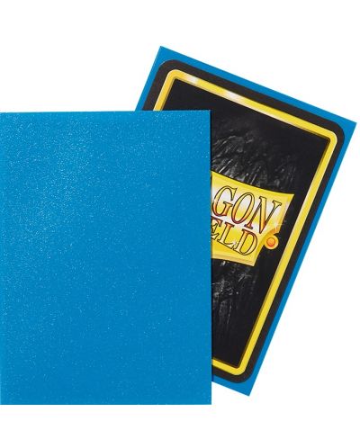 Προστατευτικά καρτών Dragon Shield Sleeves - Matte Sapphire (100 τεμ.) - 3