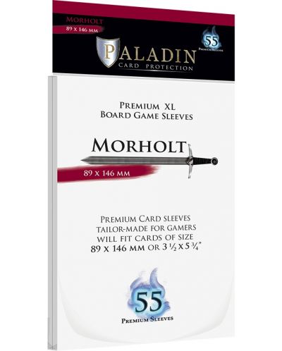 Протектори за карти Paladin - Morholt 89 x 146 (55 τεμ.) - 1