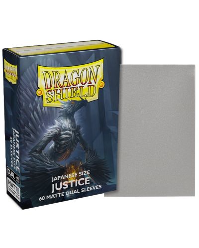 Προστατευτικά καρτών Dragon Shield Dual Sleeves - Small Matte Justice (60 τεμ.) - 2
