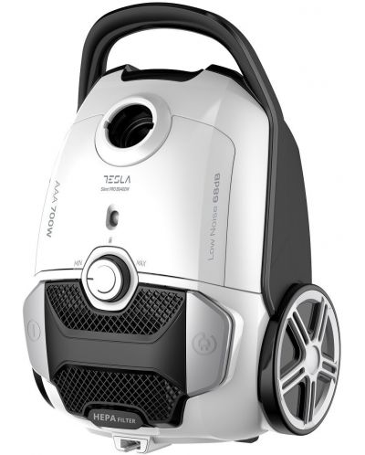 Ηλεκτρική σκούπα Tesla bag - BG400W Silent Pro, HEPA, λευκό/μαύρο - 3