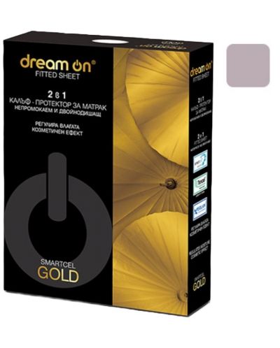 Προστατευτικό στρώματος  Dream On - Smartcel Gold,εκρού - 1