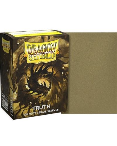 Προστατευτικά καρτών Dragon Shield Dual Sleeves - Matte Truth (100 τεμ.) - 2