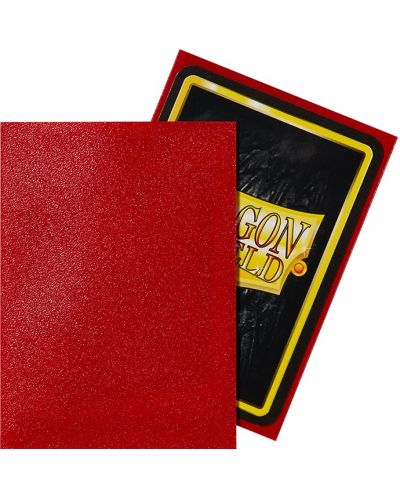 Προστατευτικά καρτών Dragon Shield Sleeves - Matte Ruby (100 τεμ.) - 3