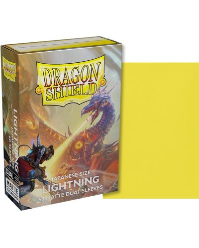 Προστατευτικά καρτών Dragon Shield Dual Lightning Sleeves - Small Matte (60 τεμ.) - 2