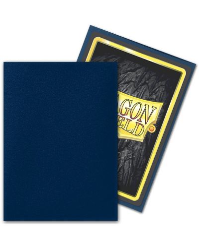 Προστατευτικά καρτών Dragon Shield Sleeves - Matte Midnight Blue (100 τεμ.) - 3