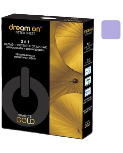 Προστατευτικό στρώματος  Dream On - Smartcel Gold,μωβ - 1