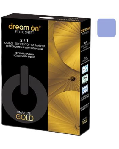 Προστατευτικό στρώματος  Dream On - Smartcel Gold,μπλε  - 1