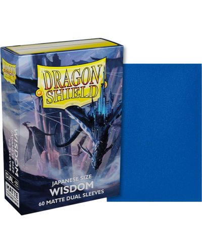 Προστατευτικά καρτών Dragon Shield Dual Wisdom Sleeves - Small Matte (60 τεμ.) - 2