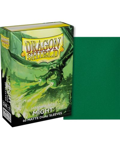 Προστατευτικά καρτών Dragon Shield Dual Might Sleeves - Small Matte (60 τεμ.) - 2