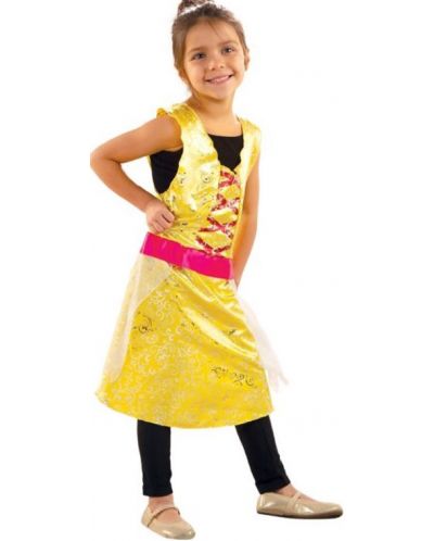 Παραμυθένιο φόρεμα Adorbs - Κίτρινο, κυκλάμινο - 3