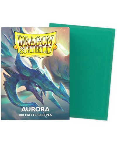 Προστατευτικά καρτών Dragon Shield Sleeves - Matte Aurora (100 τεμ.) - 2