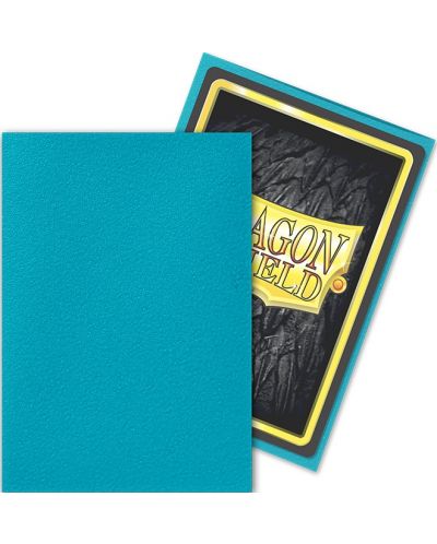 Προστατευτικά καρτών Dragon Shield Sleeves - Small Matte Turquoise (60 τεμ.) - 3
