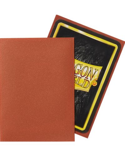 Προστατευτικά καρτών Dragon Shield Sleeves - Matte Copper (100 τεμ.) - 3