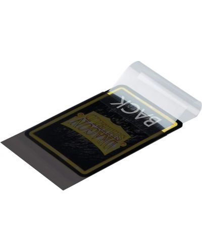 Προστατευτικά καρτών Dragon Shield Perfect Fit Sleeves - Sealable Smoke (100 τεμ.) - 3