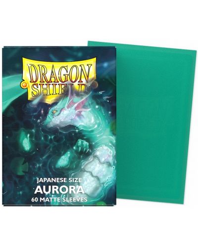 Προστατευτικά καρτών Dragon Shield Sleeves - Small Matte Aurora (60 τεμ.) - 2