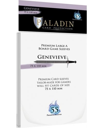 Протектори за карти Paladin - Genevieve 75 x 110 (55 τεμ.) - 1