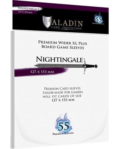 Протектори за карти Paladin - Nightingale 127 x 153 (55 τεμ.) - 1