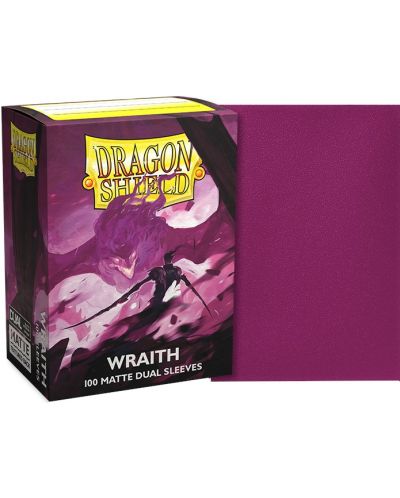 Προστατευτικά καρτών Dragon Shield Dual Wraith Sleeves - Matte (100 τεμ.) - 2