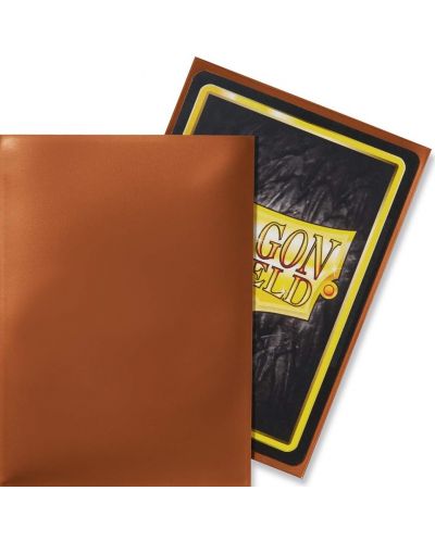 Προστατευτικά καρτών Dragon Shield Classic Sleeves - Copper (100 τεμ.) - 3