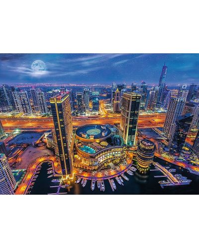 Παζλ Trefl 2000 κομμάτια - Τα φώτα του Ντουμπάι  - 2