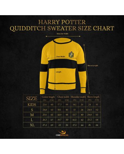 Πουλόβερ CineReplicas Movies: Harry Potter - Hufflepuff Quidditch - 6
