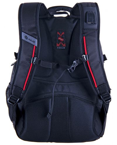 Σχολική τσάντα Pusle - Metropolytan, μαύρη - 2