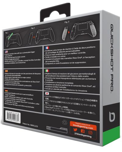 Αξεσουάρ Bionik - Quickshot Pro, μαύρο (Xbox One) - 4
