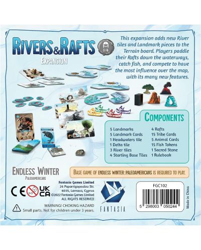 Επέκταση επιτραπέζιου παιχνιδιού Endless Winter: Rivers & Rafts - 2