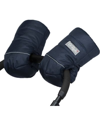 DoRechi Γάντια για καρότσι  με μαλλί προβάτου γενικής χρήσης,Σκούρο μπλε - 1