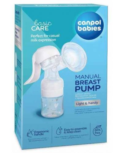 Χειροκίνητη αντλία μητρικού γάλακτος Canpol - Basic - 3