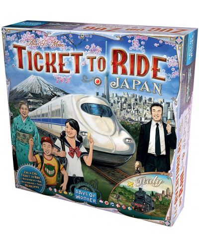 Παράρτημα επιτραπέζιου παιχνιδιού Ticket to Ride - Japan & Italy - 1