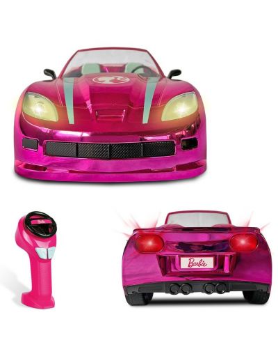 Τηλεκατευθυνόμενο αυτοκίνητο Mondo Motors- Το αυτοκίνητο των ονείρων της Barbie - 5