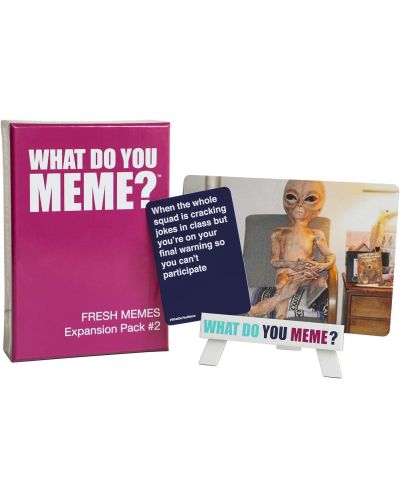 Επέκταση επιτραπέζιου παιχνιδιού What Do You Meme? Fresh Memes Expansion Pack 2 - 5