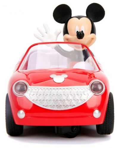 Τηλεκατευθυνόμενο αυτοκίνητο Jada Toys Disney - Μίκυ Μάους, με ειδώλιο - 3