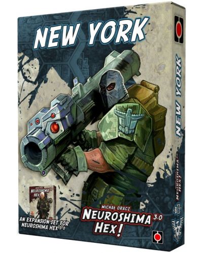 Παράρτημα επιτραπέζιου παιχνιδιού Neuroshima Hex 3.0 - New York - 1