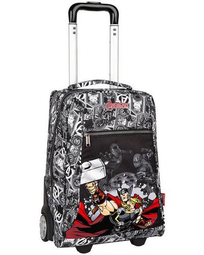 Σχολικό σακίδιο πλάτης με ρόδες Cool Pack Compact - The Avengers, 36 l - 1