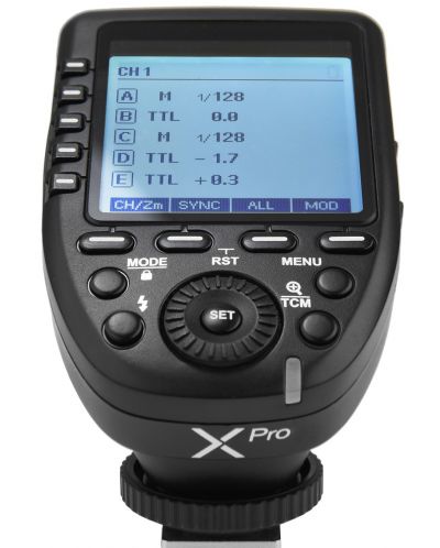 Ραδιοσυγχρονιστής  Godox - Xpro-F, TTL,για Fujifilm, μαύρο - 2